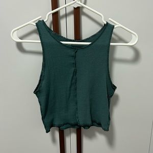 green split AE tank top